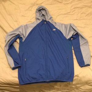 New Balance Hooded Windbreaker, size Large